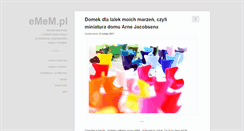 Desktop Screenshot of emem.pl